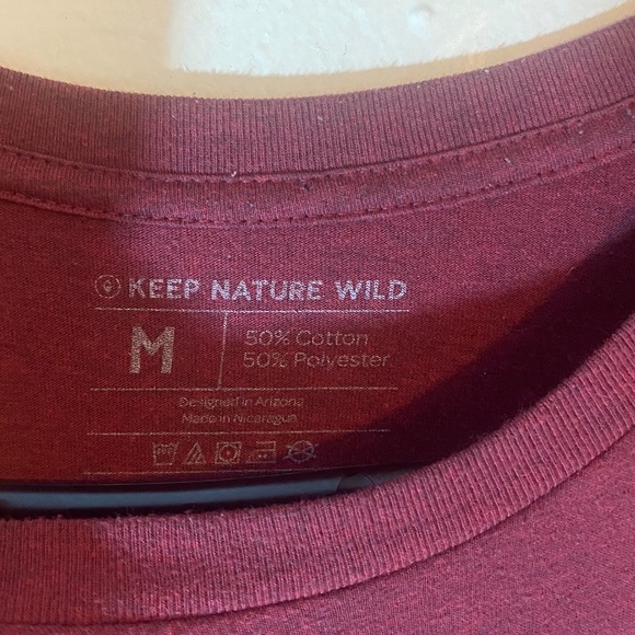 Keep Nature Wild (Arizona) men's graphic short sleeve tee shirt- size M (medium) - Picture 5 of 7